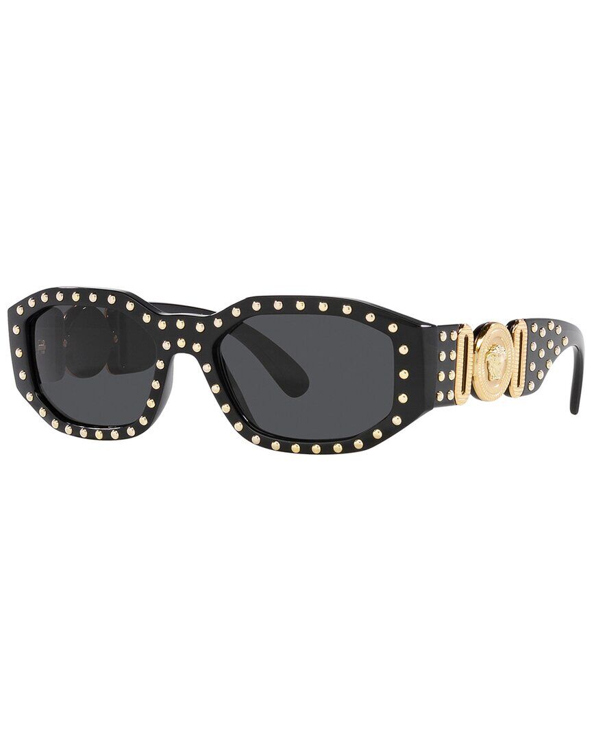 Versace Men's VE4361 53mm Sunglasses Black NoSize