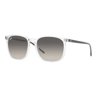 Ray-Ban RB4387 56mm Square Sunglasses, Transparent