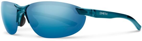 Photos - Sunglasses Smith Parallel 2 , Crystal Mediterranean Frame, Polarized Blue M 