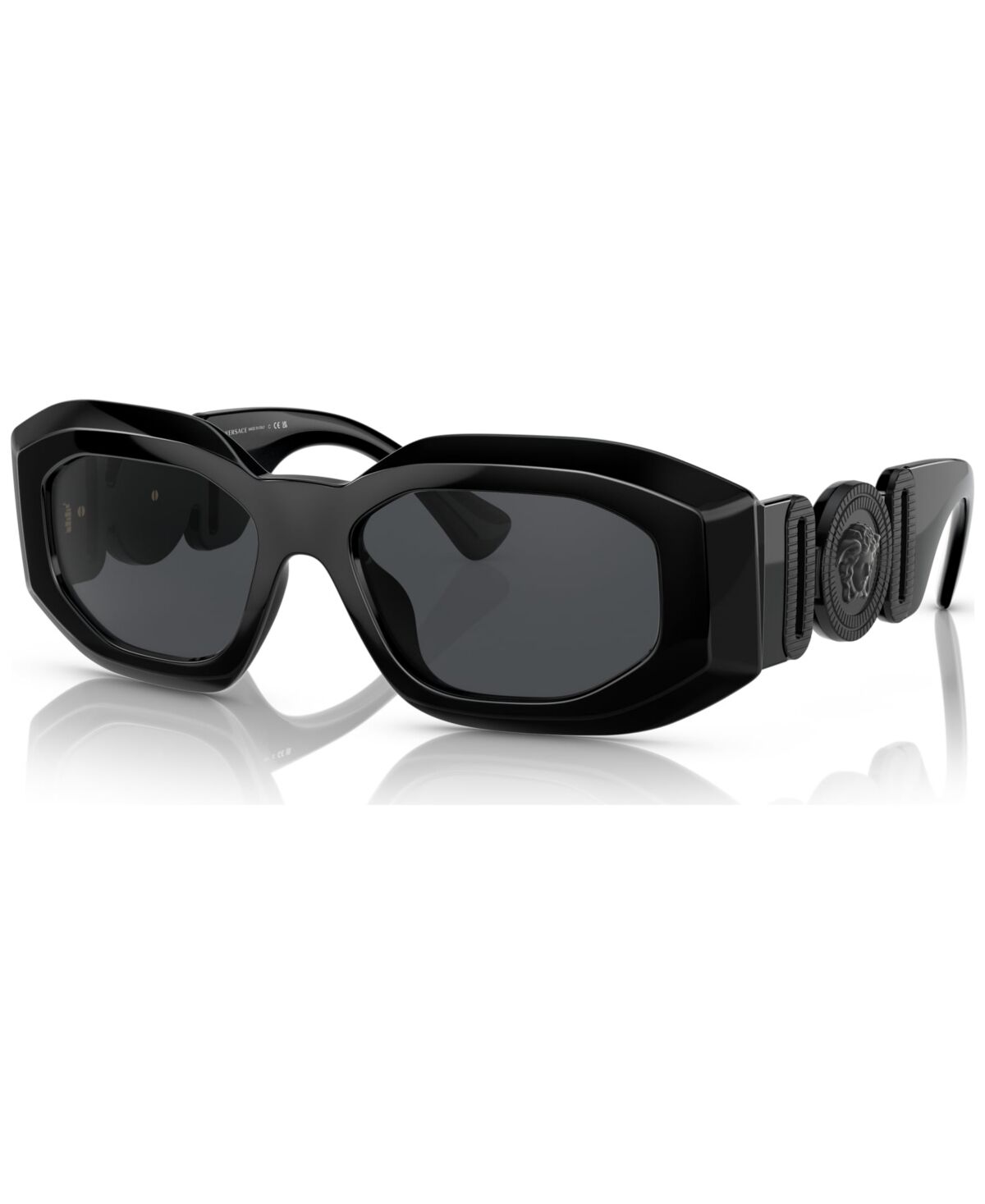 Versace Men's Sunglasses, VE4425U54-x 53 - Black