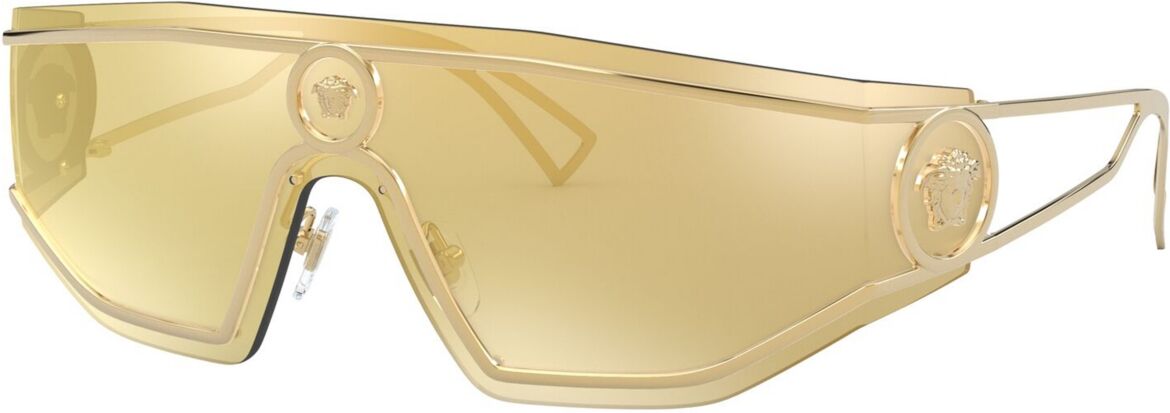 Versace Men's Sunglasses, VE2226 45 - GOLD/BROWN MIRROR GOLD