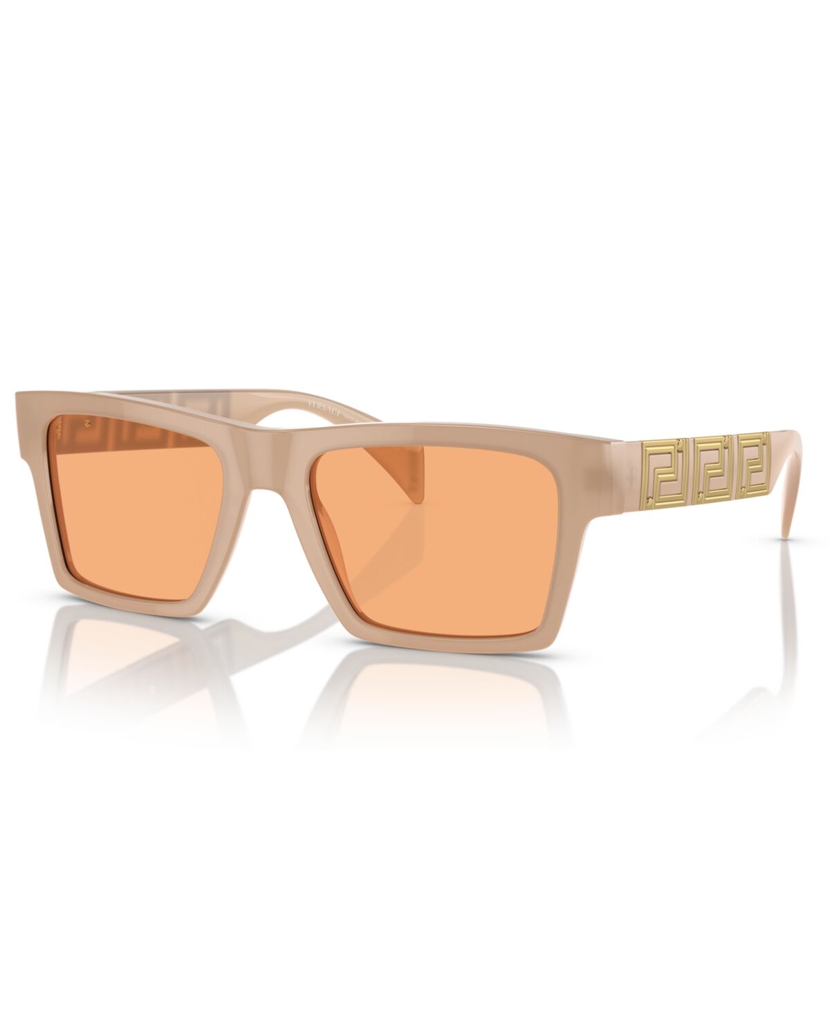 Versace Men's Low Bridge Fit Sunglasses, VE4445F - Opal Beige