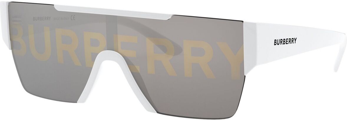 Men's Sunglasses, BE4291 Mirror - WHITE/GREY BURBERRY SILVER/GOLD