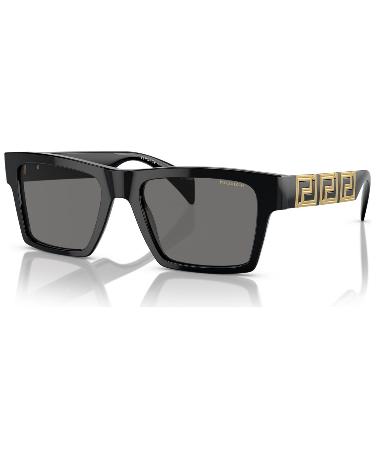 Versace Men's Polarized Sunglasses, VE4445 - Black