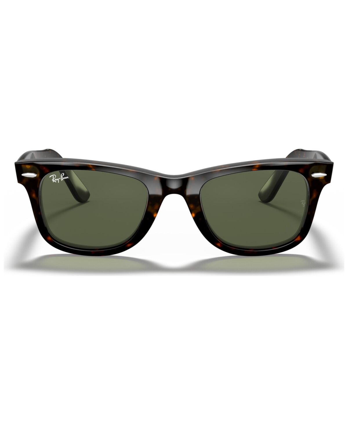 Ray-Ban Unisex Sunglasses, RB2140 Original Wayfarer - TORTOISE/GREEN