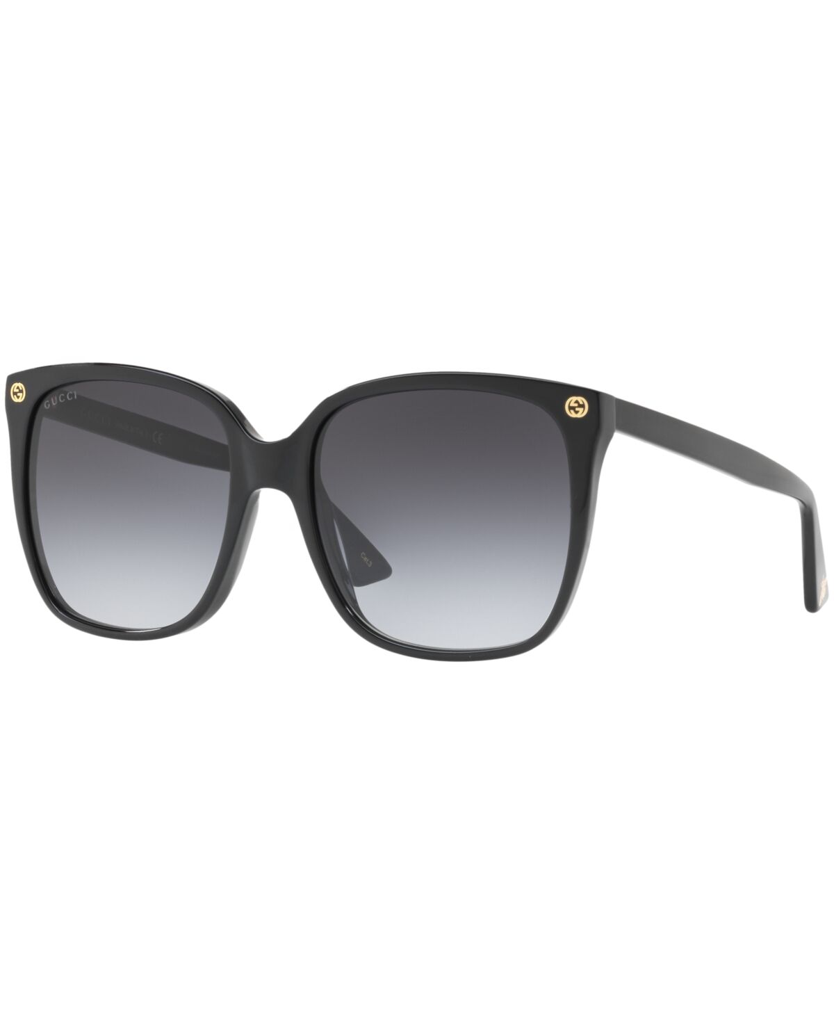 Gucci Sunglasses, GG0022S - BLACK/GREY GRADIENT