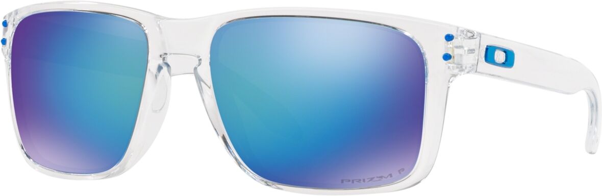 Oakley Polarized Prizm Sunglasses, OO9417 Holbrook Xl - CLEAR / RED MIRROR POLAR