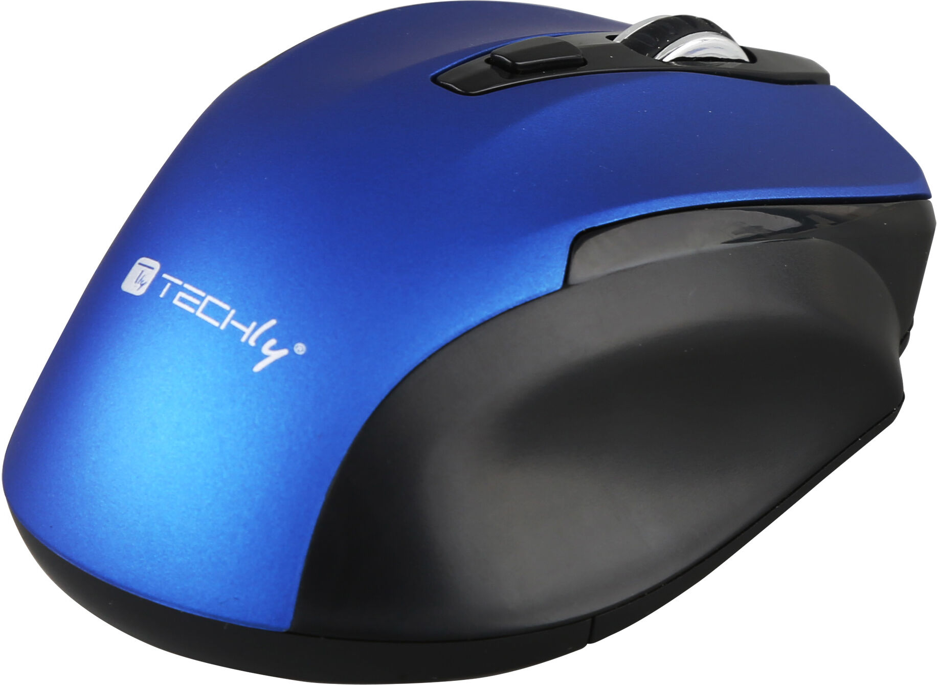 Techly Mouse Ottico Wireless 1600dpi Blu