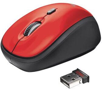 Trust 19522 mouse RF Wireless Ottico 1600 DPI