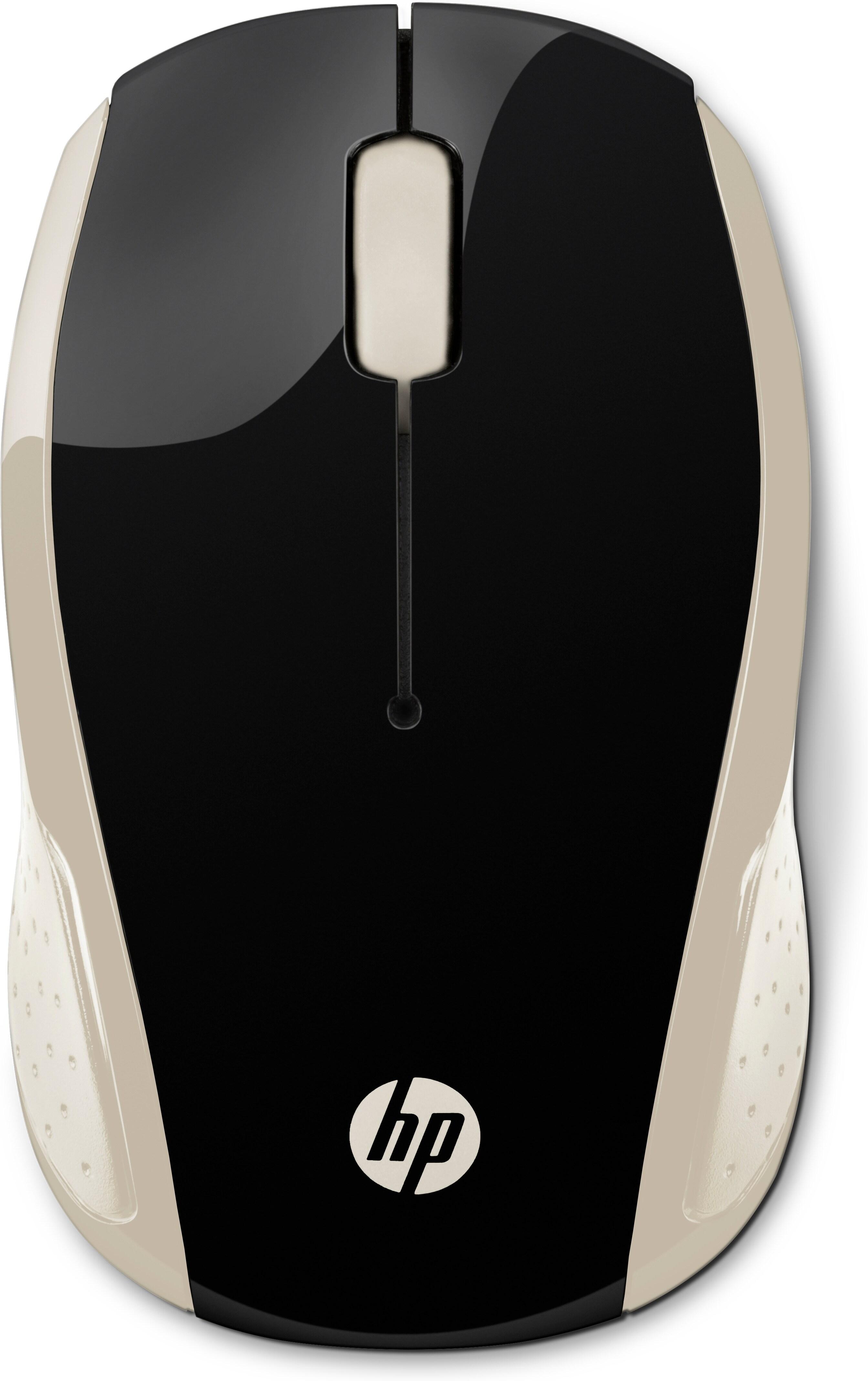 HP 200 mouse Ambidestro RF Wireless Ottico 1000 DPI