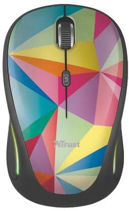 Trust Yvi FX mouse Ambidestro RF Wireless Ottico 1600 DPI