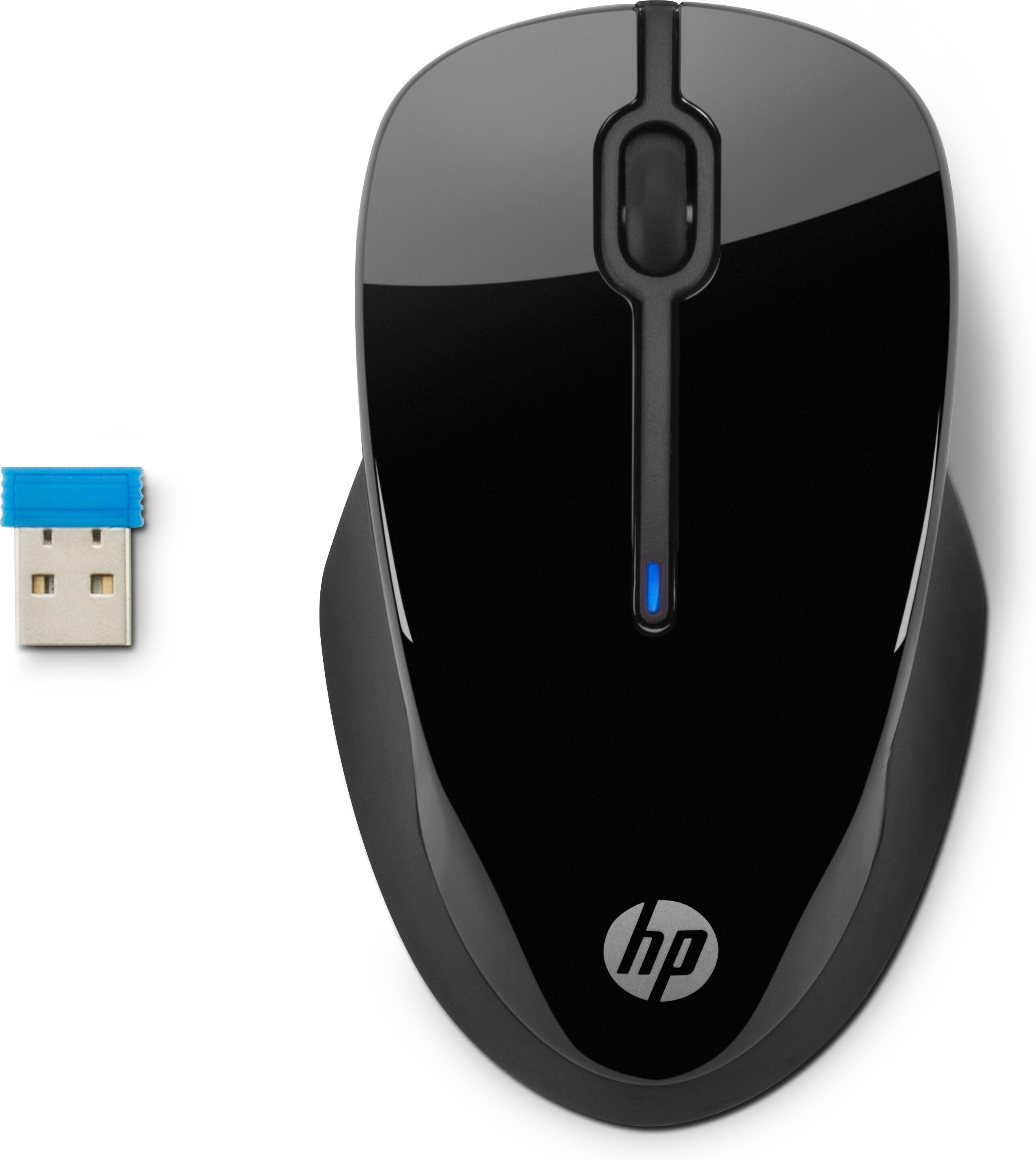 HP 250 mouse RF Wireless Blue LED 1600 DPI