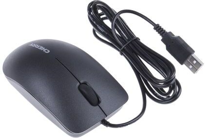 Cherry Mouse Ottico Standard Nero USB Cablato , pulsanti 3, JM-0800-2