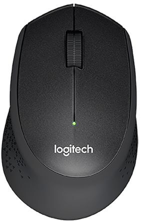 Logitech Mouse Ottico Standard Nero USB Wireless , pulsanti 3, 910-004909