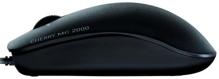 Cherry Mouse Ottico Standard Nero USB Cablato , pulsanti 3, JM-0600-2