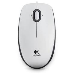 Logitech Mouse B100 - mouse - usb - bianco 910-003360