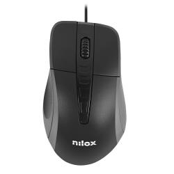 Nilox Mouse Mouse - usb - nero mousb1001