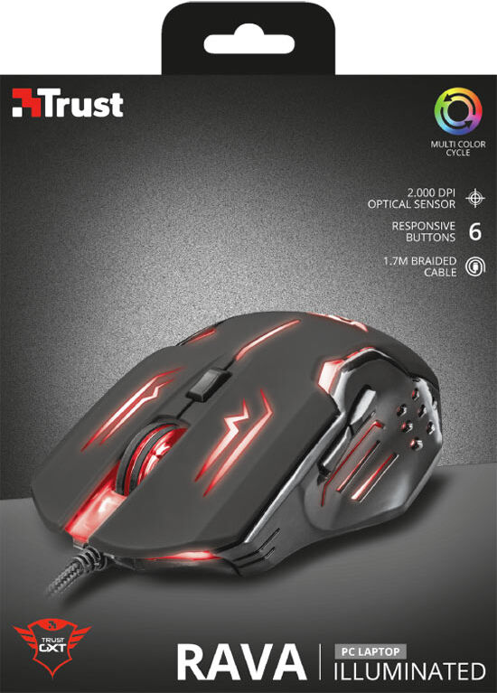 ND Mouse Trust GXT 108 Rava Illuminato