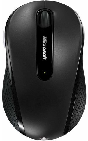 Microsoft Wireless Mobile Mouse 4000 muis  - 21.99 - zwart