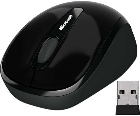 Microsoft Wireless Mobile Mouse 3500 muis  - 19.99 - zwart