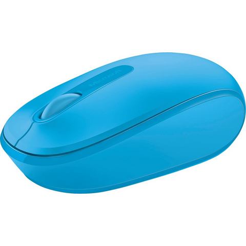Microsoft »Wireless Mobile Mouse 1850 Cyan Blue« muis  - 14.99 - blauw