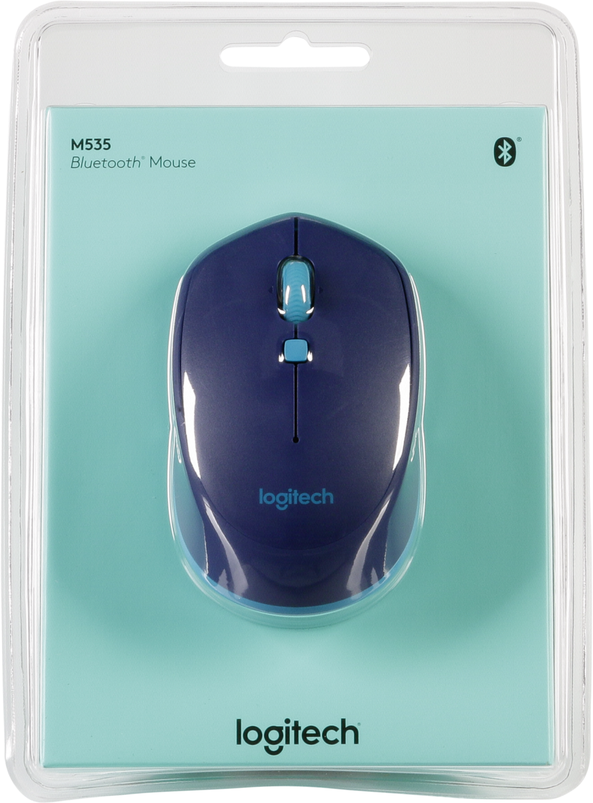 Logitech Bluetooth Mouse M535 Blue