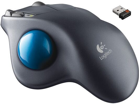 Logitech M570 Draadloze Trackball Muis Zwart