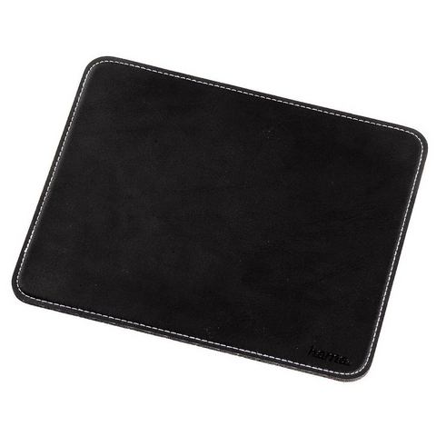 Hama Muismat mousepad in chique leer-look, zwart »voor optische en lasermuizen«  - 9.99