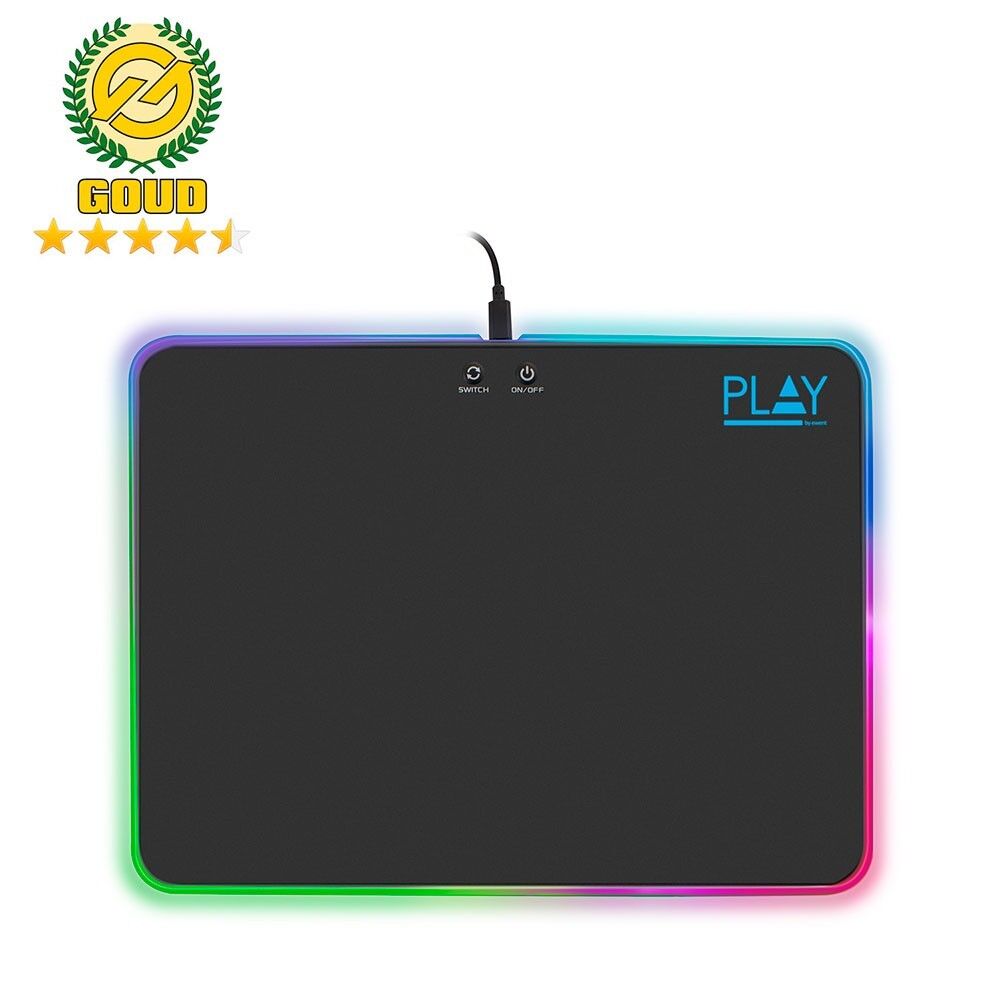 Ewent PL3341 Gaming Muismat met RGB-Verlichting