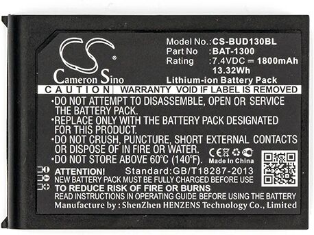 Cameron Sino Bud130Bl Battery Replacement For Bluebird Barcode Scanner