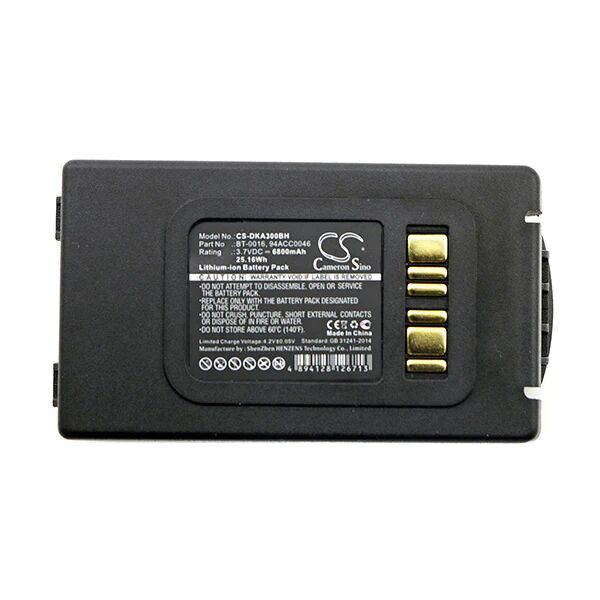 Cameron Sino Dka300Bh Battery Replacement Datalogic Barcode Scanner