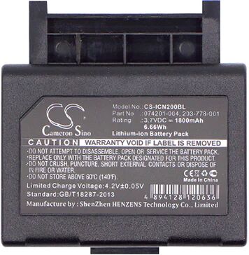 Cameron Sino Icn200Bl Battery Replacement For Intermec Barcode Scanner