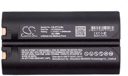 Cameron Sino Ipt41Bl Battery Replacement For Intermec Barcode Scanner