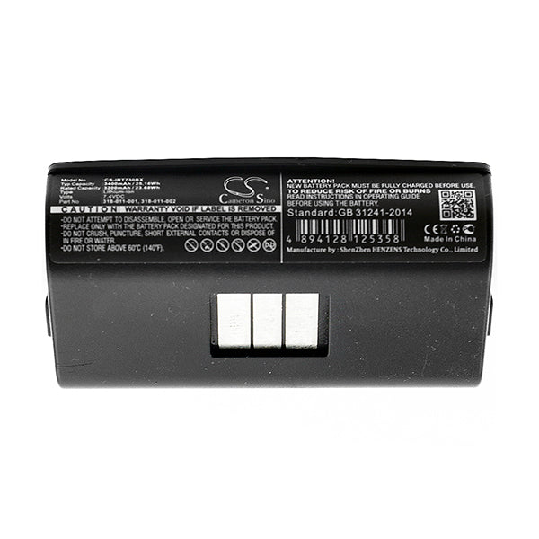 Cameron Sino Irt730Bx Battery Replacement For Intermec Barcode Scanner