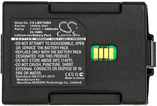 Cameron Sino Lmx700Bx Battery Replacement For Lxe Barcode Scanner