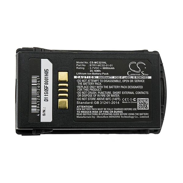 Cameron Sino Mc321Hl Battery Replacement For Motorola Barcode Scanner