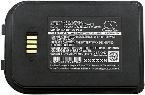 Cameron Sino Ntx500Bx Battery Replacement For Bluebird Barcode Scanner