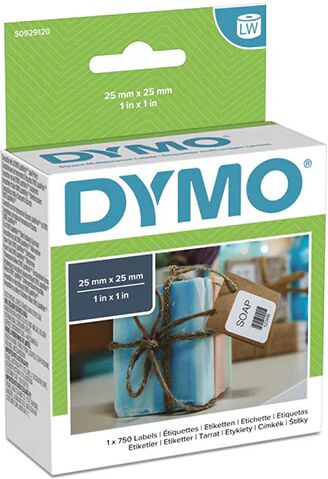 Dymo Lw 25Mm X 25Mm White