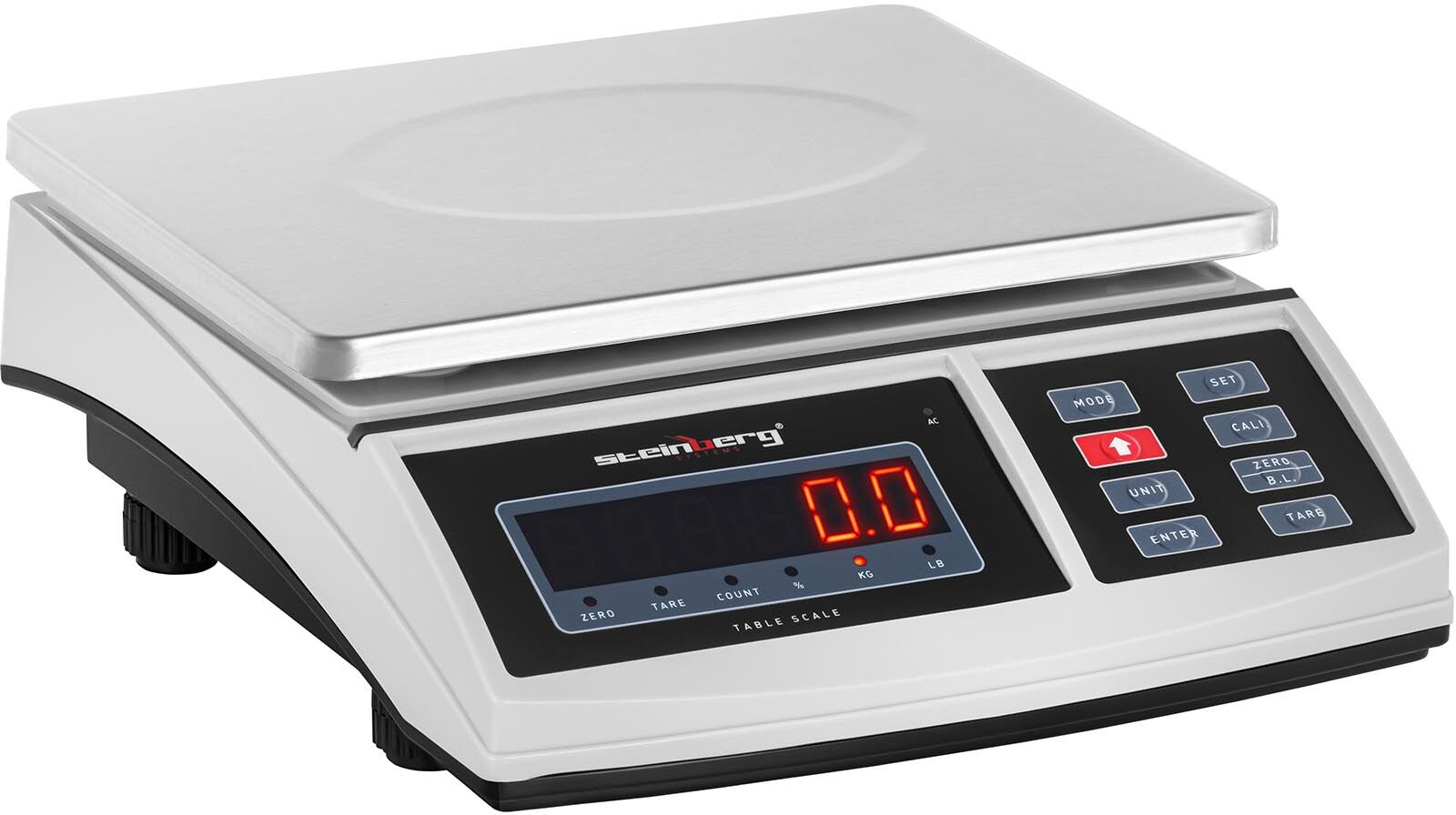 Steinberg Table Scale- 30 kg / 1 g - 21 x 27 cm - LED