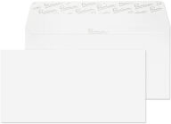 Diversen 120g Premium Business Ice white woven P/S envelopes, DL, 110x220mm, box of 50