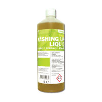 Diversen 2Work 2W04589 washing up liquid concentrate lemon fragrance 1 litre