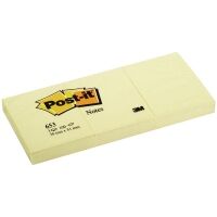 3M01401 Yellow Post-it Notes 12-pack (38mm x 51mm)