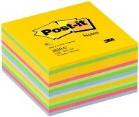 3M Post-it Notes Various Colours Cube (76mm x 76mm)