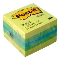 3M Post-it Notes Yellow Mini Cube (51mm x 51mm)
