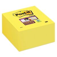 3M Post-it Super Sticky Notes Yellow (76mm x 76mm) 350 sheets