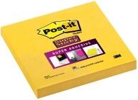 3M Post-it Super Sticky Notes Yellow (76mm x 76mm)