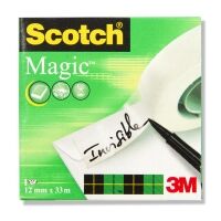 3M Scotch Magic Tape 12mm x 33m 3M66728