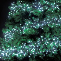 Diversen 720 white LED chaser cluster Christmas lights