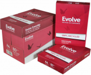 Diversen 80g Evolve Recycled A4 paper, 500 sheets (1 ream)