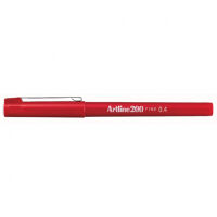 Artline 200 Fineliner Fine 0.4mm red